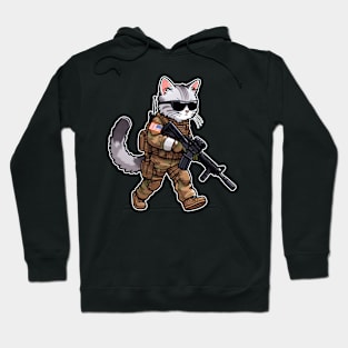 Tactical Cat Hoodie